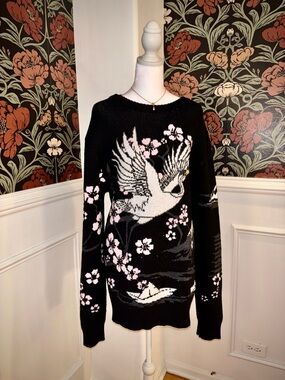Sakura 🌸⛰️ Oversized Knit Sweater